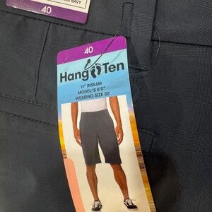 Hang Ten Men's Charcoal Athletic Shorts